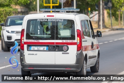 Fiat Doblò IV serie
Polizia Municipale Pisa
Codice Automezzo: 22
POLIZIA LOCALE YA 941 AP
Parole chiave: Fiat Doblò_IVserie POLIZIALOCALEYA941AP