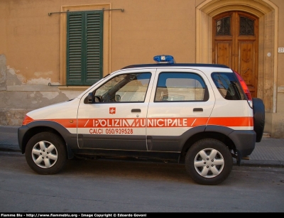 Daihatsu Terios I serie
Polizia Municipale Calci (PI)
*Dismesso*
Parole chiave: Daihatsu Terios_Iserie