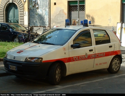 Fiat Punto II serie
31 - Polizia Municipale Cascina (PI)
*Dismessa*
Parole chiave: Fiat Punto_IIserie