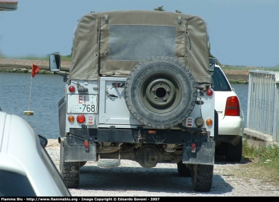 Land Rover Defender 90
Esercito Italiano
EI AE 768
Parole chiave: Land_Rover Defender_90 EIAE768