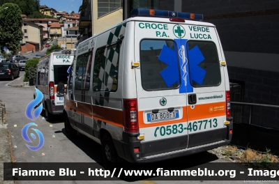 Fiat Ducato III serie
Pubblica Assistenza Croce Verde Lucca (LU)
Sezione Garfagnana
Allestita Alessi & Becagli
Parole chiave: Fiat Ducato_IIIserie Ambulanza