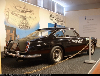 Ferrari 250 GTE 2+2
Polizia di Stato
Squadra Mobile
Esemplare esposto presso il Museo delle auto della Polizia di Stato
POLIZIA 29444
Parole chiave: Ferrari 250_GTE_2+2 POLIZIA29444