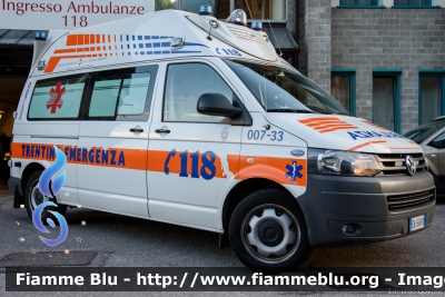 Volkswagen Transporter T5 restyle
A.P.S.S. Trento
118 Trentino Emergenza
allestimento Aricar
007-33
Parole chiave: Volkswagen Transporter_T5_restyle Ambulanza