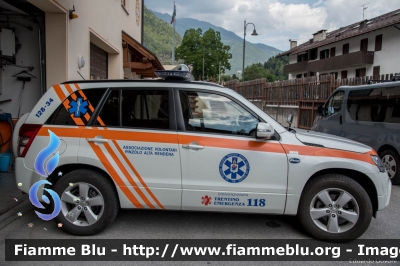 Suzuki Gran Vitara
Associazione Volontari Soccorso Trasporto Infermi di Pinzolo Alta Rendena
Allestimento Aricar
Parole chiave: Suzuki Gran_Vitara Automedica