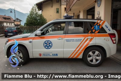 Suzuki Gran Vitara
Associazione Volontari Soccorso Trasporto Infermi di Pinzolo Alta Rendena
Allestimento Aricar
Parole chiave: Suzuki Gran_Vitara Automedica