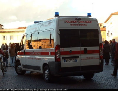 Fiat Ducato X250
Polizia Municipale Pisa
Parole chiave: Fiat Ducato_X250