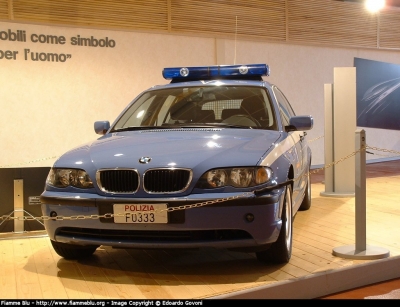 Bmw 320 E46 Touring II serie
Polizia di Stato
Polizia Stradale 
Esemplare esposto presso il Museo delle auto della Polizia di Stato
POLIZIA F0333
Parole chiave: Bmw 320_E46_Touring_IIserie POLIZIAF0333 Museo_delle_auto_della_Polizia_di_Stato