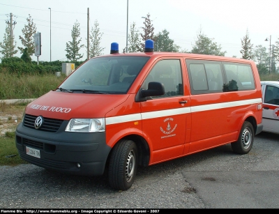 Volkswagen Transporter T5
Vigili del Fuoco
Unione Distrettuale di Mezzolombardo (TN)
VF 2A4 TN
Parole chiave: Volkswagen Transporter_T5 VF2A4TN Reas_2007