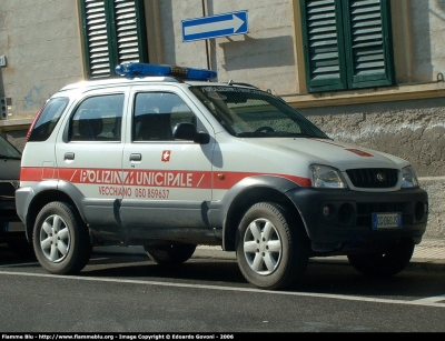 Daihatsu Terios I serie
Polizia Municipale Vecchiano (PI)
*Trasferita ad altri usi*
Parole chiave: Daihatsu Terios_Iserie