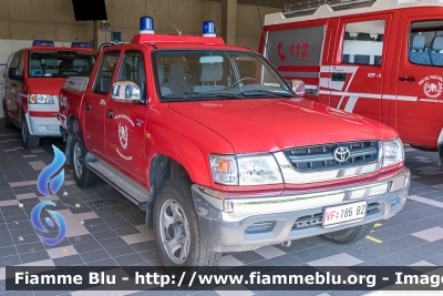 Toyota Hilux II serie
Vigili del Fuoco
Unione Distrettuale di Bolzano
Corpo Volontario di Longomoso Collalbo (BZ)
Freiwillige Feuerwehr Lengmoos Klobenstein
VF 186 BZ
Parole chiave: Toyota Hilux_IIserie VF186BZ