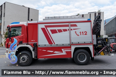 Scania P420
Vigili del Fuoco
Unione Distrettuale della Bassa Val Venosta
Bezirksverband Untervinschgau
Ospitato dal Corpo Volontario di Silandro (BZ)
Allestimento Brandschutz Rosenbauer
VF FW 36A
Parole chiave: Scania P420 VFFW36A