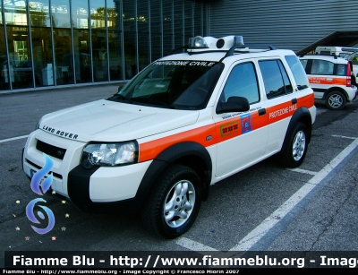 Land Rover Freelander I serie restyle
Protezione Civile
Regione Friuli Venezia Giulia
Centro Operativo Regionale
Parole chiave: Land-Rover Freelander_Iserie_restyle