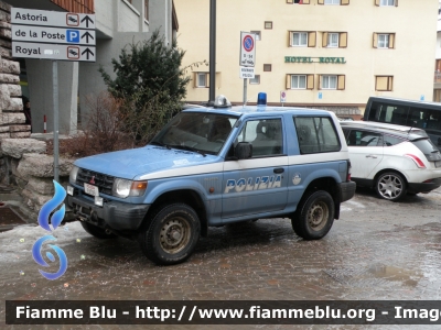 Mitsubishi Pajero Swb II serie 
Polizia di Stato
Commissariato di Cortina d'Ampezzo (BL)
POLIZIA E8599
Parole chiave: Mitsubishi Pajero_Swb_IIserie PoliziaE8599