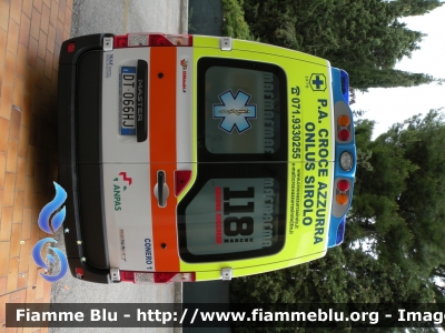 Renault Master IV serie
PA Croce Azzurra Sirolo (AN)
Allestita MAF
Ambulanza Pediatrica
"Conero 1"
Parole chiave: Renault Master_IVserie Ambulanza MAF