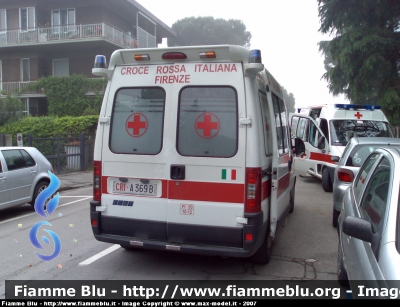 Fiat Ducato III serie  
CRI Comitato Locale Firenze
Parole chiave: Fiat Ducato III serie Ambulanza Croce_Rossa Nepi CRIA369B Firenze 118 Toscana