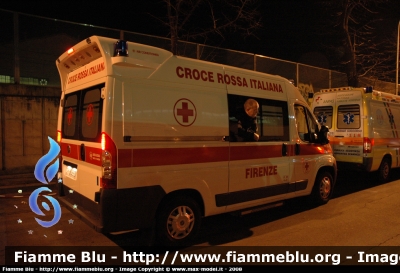 Fiat Ducato X250
Croce Rossa Italiana
Comitato Locale di Firenze
In attesa di caricare i piccoli malati durante il trasferimento dell'ospedale Pediatrico Meyer di Firenze
CRI A 488 D
Parole chiave: Fiat Ducato_X250 Ambulanza CRIA488D