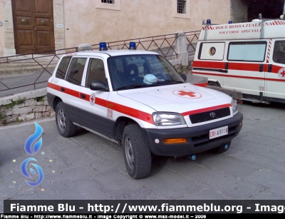 Toyota RAV4 I serie
CRI
Comitato Provinciale di Teramo
Parole chiave: Toyota RAV4_Iserie CRIA911B CRI_Teramo face2006