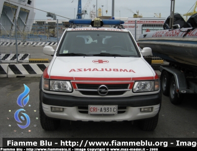 Opel Frontera I serie
CRI
Comitato Locale di Livorno
ambulanza allestita MAF
Parole chiave: Opel Frontera_Iserie CRIA931C ambulanza CRI_livorno MAF