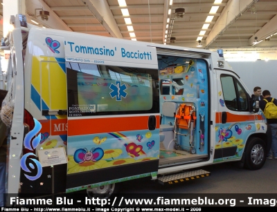 Fiat Ducato X250
Misericordia di Quinto (FI)
"Ambulanza Tommasino"
dono della fondazione "Tommasino Bacciotti"
Allestita Cevi Carrozzeria Europea
Parole chiave: fiat ducato_x250 misericordia_quinto ambulanza cevi_europea tommasino_bacciotti