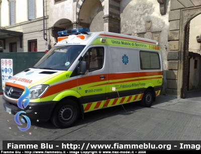 Mercedes-Benz Sprinter III serie
PA Fratellanza Militare di Firenze
ambulanza allestita da MAF
Parole chiave: Mercedes-Benz Sprinter_IIIserie Ambulanza