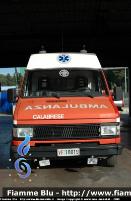 Fiat Ducato I serie
VVF La Spezia
Ducato Maxi Passo lungo
Parole chiave: Fiat Ducato_Iserie_maxi VF18019 VF_La_Spezia Servizio_Sanitario Ambulanza Calabrese