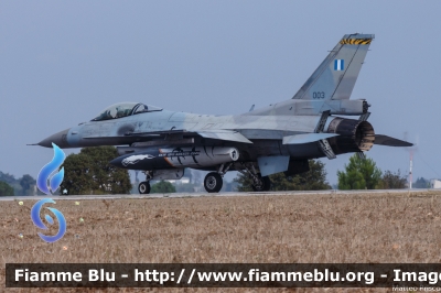 General Dynamics F-16 Fighting Falcon
Ελληνική Δημοκρατία - Grecia
Πολεμική Αεροπορία - Aeronautica Militare
003
Parole chiave: General_Dynamics F-16_Fighting_Falcon 003