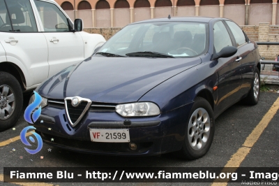 Alfa Romeo 156 I serie
Vigili del Fuoco
Comando Provinciale di Roma
VF 21599
Parole chiave: Alfa Romeo 156_Iserie VF21599