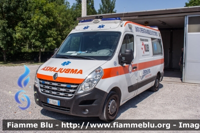 Renault Master IV serie
Nico Soccorso - Migliarino
Veicolo Nico 25
Postazione 118 Ferrara
Convenzionato con il 
118 Ferrara Soccorso
Allestimento MAF
Parole chiave: Renault Master_IVserie Ambulanza