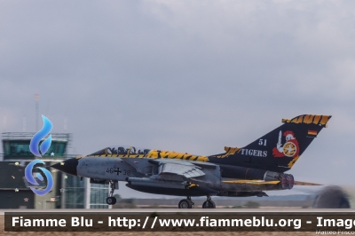 Panavia Tornado ECR
Bundesrepublik Deutschland - Germany - Germania
Luftwaffe
46-24
Tiger Meet 2023 - Special Color
Parole chiave: Panavia Tornado_ECR 46-38