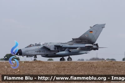 Panavia Tornado ECR
Bundesrepublik Deutschland - Germany - Germania
Luftwaffe
46-49
Tiger Meet 2023
Parole chiave: Panavia Tornado_ECR 46-49