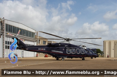 Agusta Westland AW139
Carabinieri
Raggruppamento Aeromobili
Centro Elicotteri di Pratica di Mare (RM)
Fiamma 01
Parole chiave: Agusta_Westland AW139 CC01