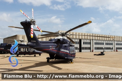 Agusta Westland AW139
Carabinieri
Raggruppamento Aeromobili
Centro Elicotteri di Pratica di Mare (RM)
Fiamma 01
Parole chiave: Agusta_Westland AW139 CC01