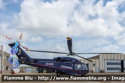 Agusta Westland AW139
Carabinieri
Raggruppamento Aeromobili
Centro Elicotteri di Pratica di Mare (RM)
Fiamma 01
Parole chiave: Agusta_Westland AW139 CC01