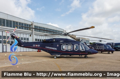 Agusta Westland AW139
Carabinieri
Raggruppamento Aeromobili
Centro Elicotteri di Pratica di Mare (RM)
Fiamma 01
Parole chiave: Agusta_Westland AW139 CC01