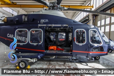 Agusta Westland AW139
Carabinieri
Raggruppamento Aeromobili
Centro Elicotteri di Pratica di Mare (RM)
Fiamma 01
Parole chiave: Agusta_Westland AW139 CC01