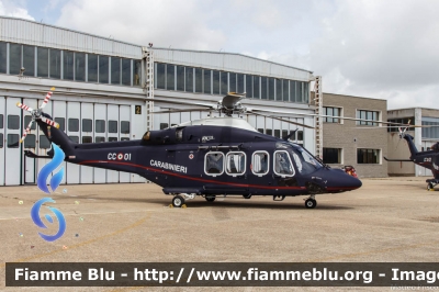 Agusta Westland AW139
Carabinieri
Raggruppamento Aeromobili
Centro Elicotteri di Pratica di Mare (RM)
Fiamma 01
Parole chiave: Agusta_Westland AW139 CC01