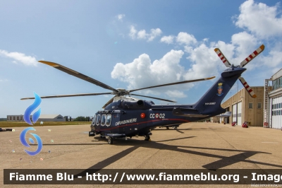 Agusta Westland AW139
Carabinieri
Raggruppamento Aeromobili
Centro Elicotteri di Pratica di Mare (RM)
Fiamma 02
Parole chiave: Agusta_Westland AW139 CC02