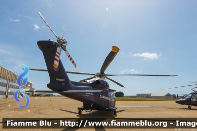 Agusta Westland AW139
Carabinieri
Raggruppamento Aeromobili
Centro Elicotteri di Pratica di Mare (RM)
Fiamma 02
Parole chiave: Agusta_Westland AW139 CC02