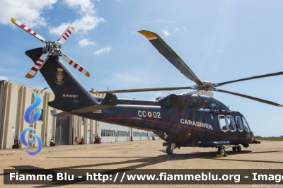 Agusta Westland AW139
Carabinieri
Raggruppamento Aeromobili
Centro Elicotteri di Pratica di Mare (RM)
Fiamma 02
Parole chiave: Agusta_Westland AW139 CC02