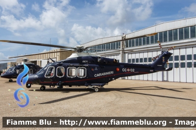 Agusta Westland AW139
Carabinieri
Raggruppamento Aeromobili
Centro Elicotteri di Pratica di Mare (RM)
Fiamma 02
Parole chiave: Agusta_Westland AW139 CC02