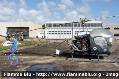 Agusta-Bell AB-47 G3B1
Carabinieri
CC 13
velivolo storico conservato presso il Centro Elicotteri di Pratica di Mare (RM)
Parole chiave: Agusta-Bell AB-47_G3B1 CC13