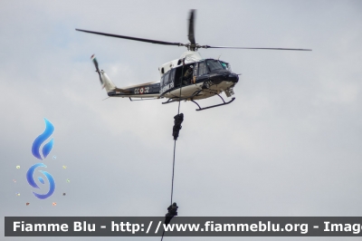 Agusta-Bell AB412
Carabinieri
Raggruppamento Aeromobili
Centro Elicotteri di Pratica di Mare (RM)
Fiamma 32
Parole chiave: Agusta-Bell AB412 CC32