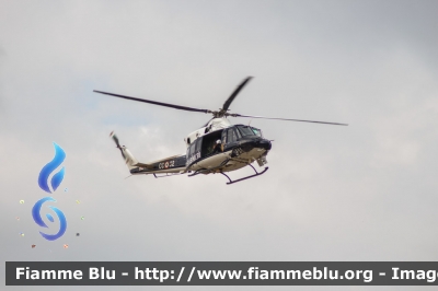 Agusta-Bell AB412
Carabinieri
Raggruppamento Aeromobili
Centro Elicotteri di Pratica di Mare (RM)
Fiamma 32
Parole chiave: Agusta-Bell AB412 CC32