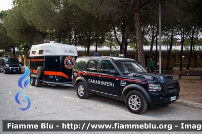 Land Rover Discovery 4
Carabinieri
Reggimento Carabinieri a Cavallo
esemplare con gancio traino per carrello ambulanza veterinaria
CC BJ 049

203° Anniversario
dell'Arma dei Carabinieri
Parole chiave: Land_Rover Discovery_4 CCBJ049 festa_carabinieri_2017