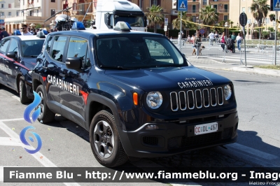 Jeep Renegade
Carabinieri
CC DL 467
Parole chiave: Jeep Renegade CCDL467