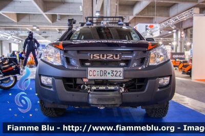 Isuzu D-Max II serie
Carabinieri
Centro Carabinieri Addestramento Alpino
Soccorso Alpino
CC DR 322
Parole chiave: Isuzu D-Max_IIserie CCDR322 civil_protect_2018