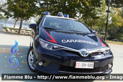 Toyota Auris Hybrid
Carabinieri
CC DV 505

esemplare unico comprato dal Comune di Sirmione (BS)
per la locale stazione dei Carabinieri
Parole chiave: Toyota Auris_Hybrid CCDV505