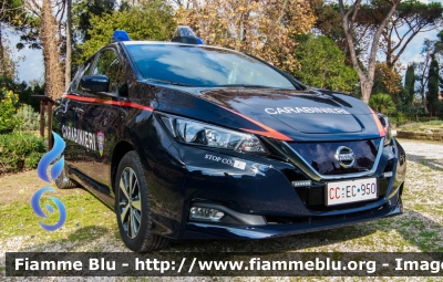 Nissan Leaf
Carabinieri
Comando Carabinieri Unità per la tutela Forestale, Ambientale e Agroalimentare
allestimento Cita Seconda
CC EC 950
Parole chiave: Nissan Leaf CCEC950