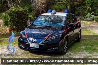 Nissan Leaf
Carabinieri
Comando Carabinieri Unità per la tutela Forestale, Ambientale e Agroalimentare
allestimento Cita Seconda
CC EC 950
Parole chiave: Nissan Leaf CCEC950