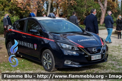 Nissan Leaf
Carabinieri
Comando Carabinieri Unità per la tutela Forestale, Ambientale e Agroalimentare
allestimento Cita Seconda
CC EC 950
Parole chiave: Nissan Leaf CCEC950